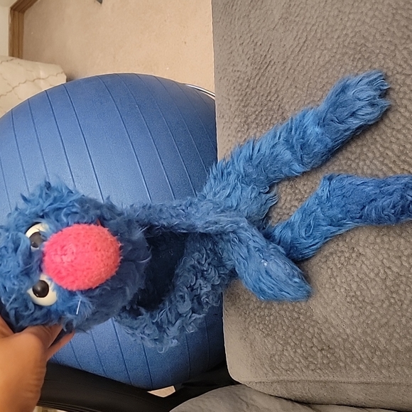 Vintage Knickerbocker GROVER Muppet Plush 22” Monster Sesame Street 1970s - Picture 1 of 12